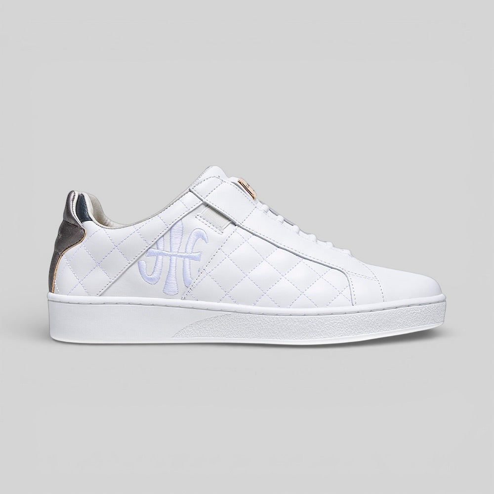 Icon Lux メンズ レザースニーカー 白 シルバー 黒 – Royal Elastics