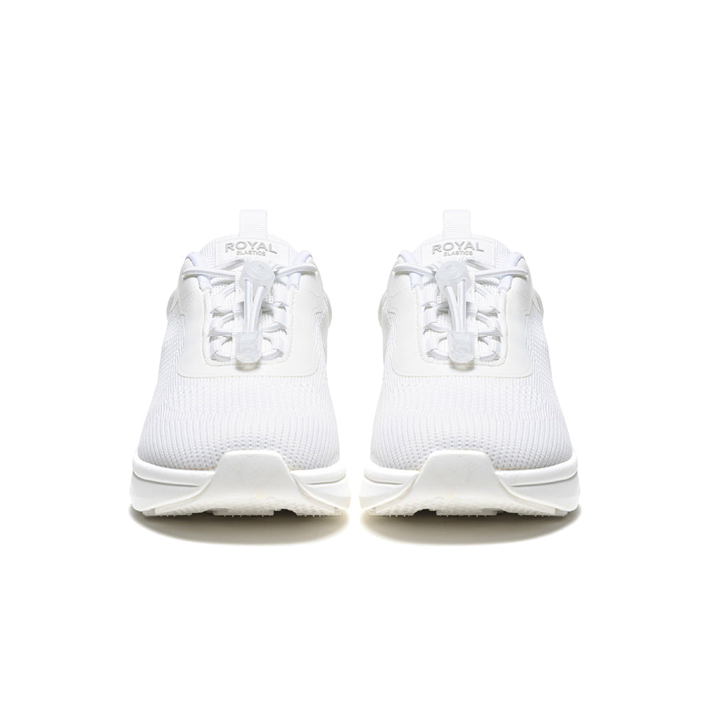 Comfy メンズ フライニットスニーカー  白