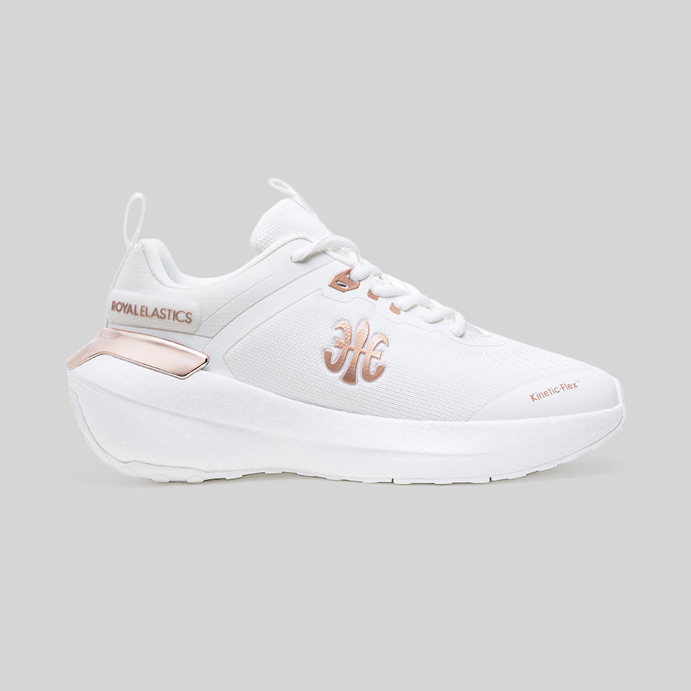 Noah レディース メッシュスニーカー 白 ゴールド – Royal Elastics