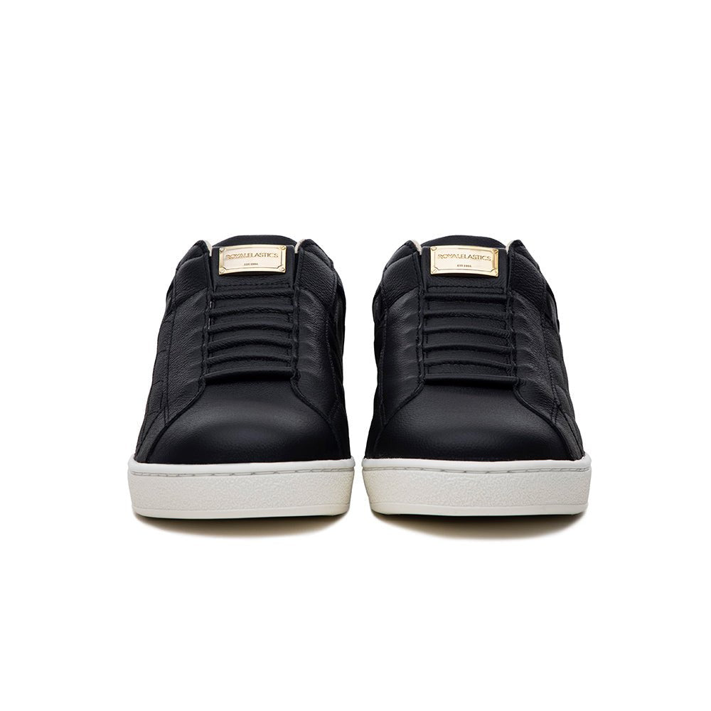 Icon Lux メンズ レザースニーカー 黒
