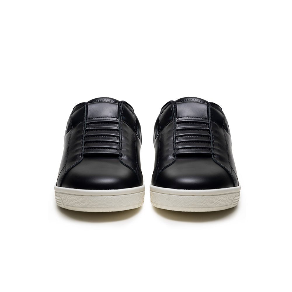 Adelaide メンズ レザースニーカー 黒 緑 - Royal Elastics 公式オンラインショップ