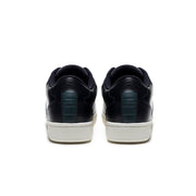 Adelaide メンズ レザースニーカー 黒 緑 - Royal Elastics 公式オンラインショップ