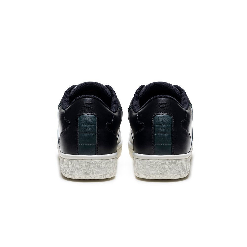 Adelaide メンズ レザースニーカー 黒 緑 - Royal Elastics 公式オンラインショップ