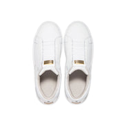 Adelaide Lux メンズ レザースニーカー 白 ブラウン - Royal Elastics 公式オンラインショップ