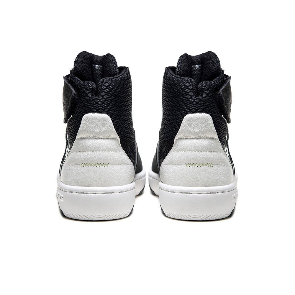 Icon2.0X Hi メンズ ハイトップ レザースニーカー 黒 緑