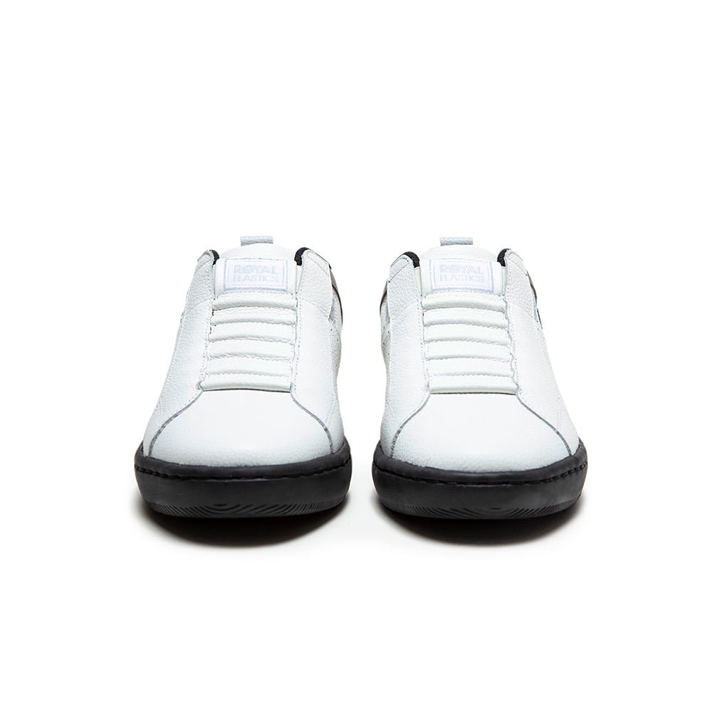 Icon2.0 メンズ レザースニーカー 白 クレー 黒