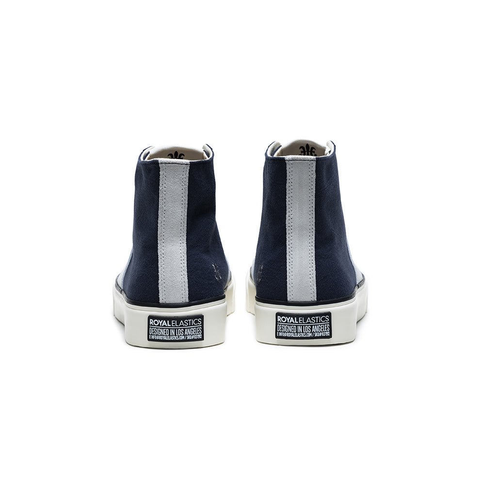 Zone Hi レディース キャンバス スニーカー 青