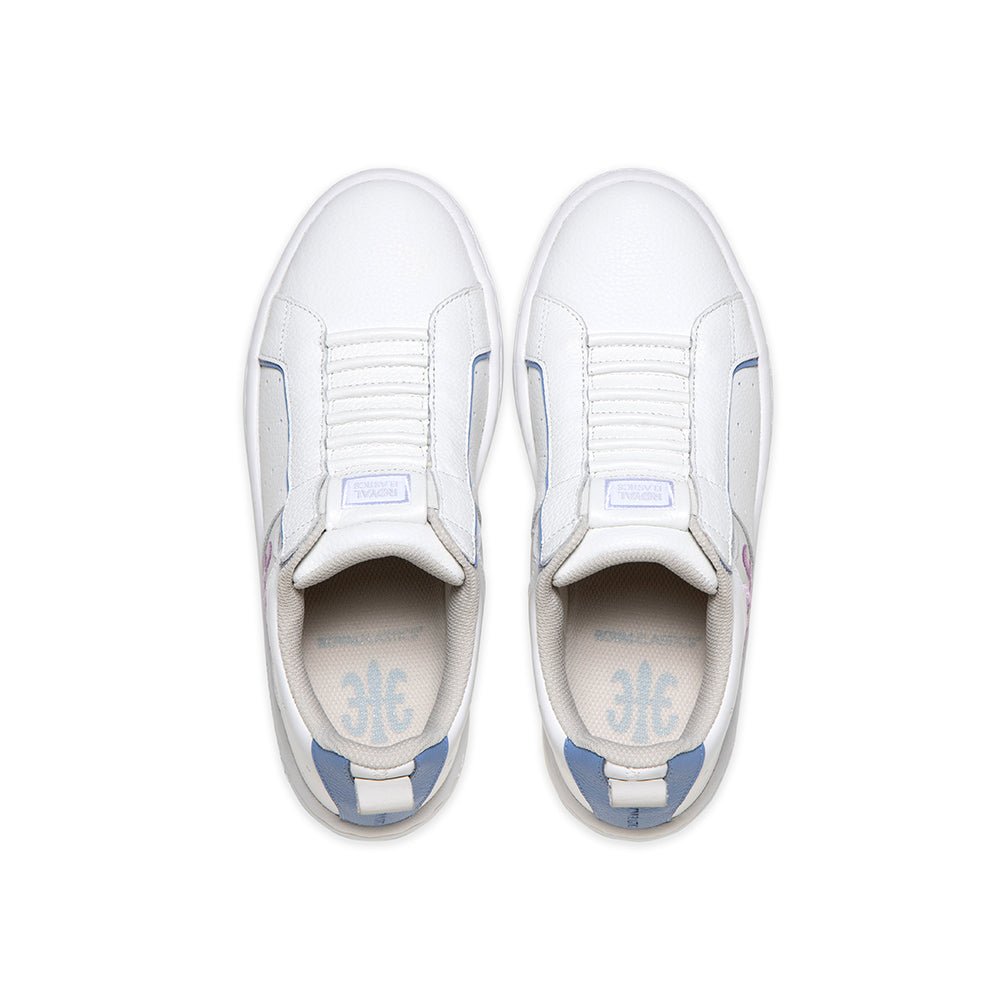 Icon2.0 レディース レザースニーカー 白 ピンク 青 - Royal Elastics 公式オンラインショップ