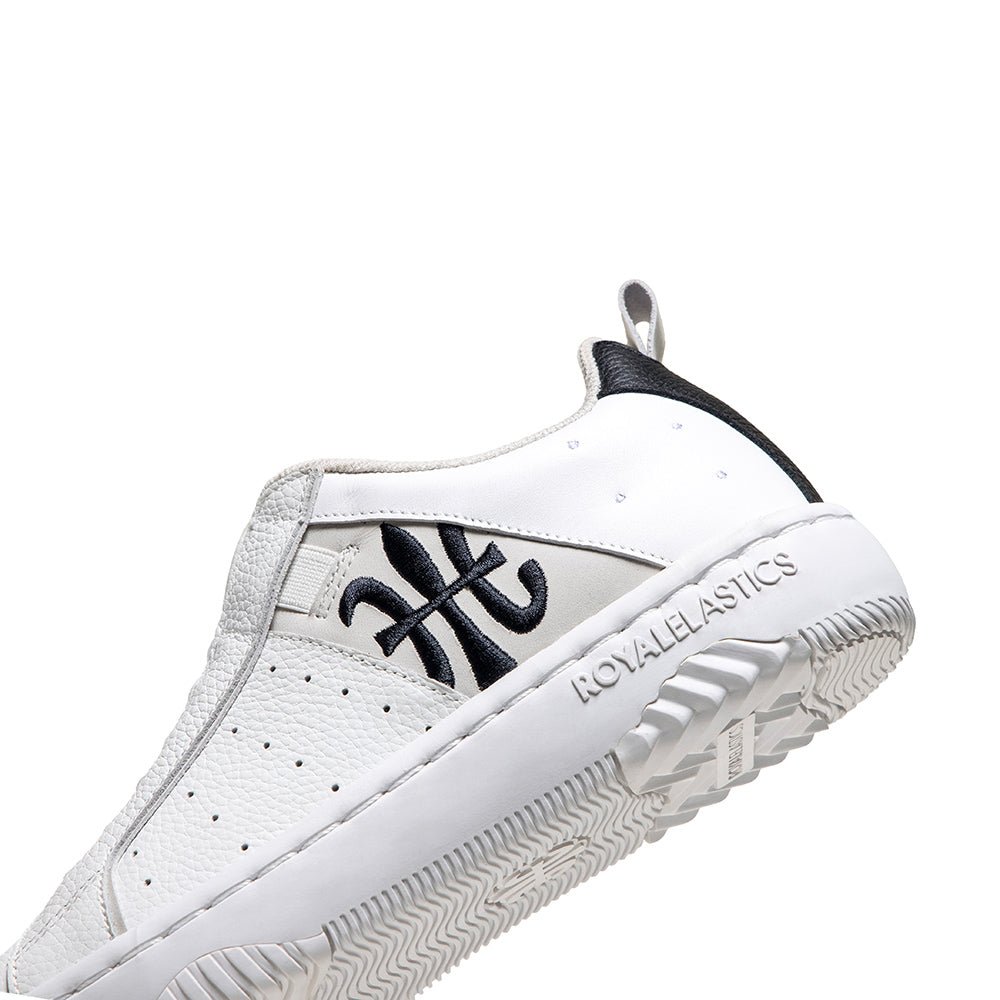 Icon2.0 レディース レザースニーカー 白 黒 - Royal Elastics 公式オンラインショップ