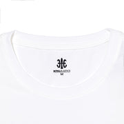 ルーズフィットロゴTシャツ 白 (Unisex)