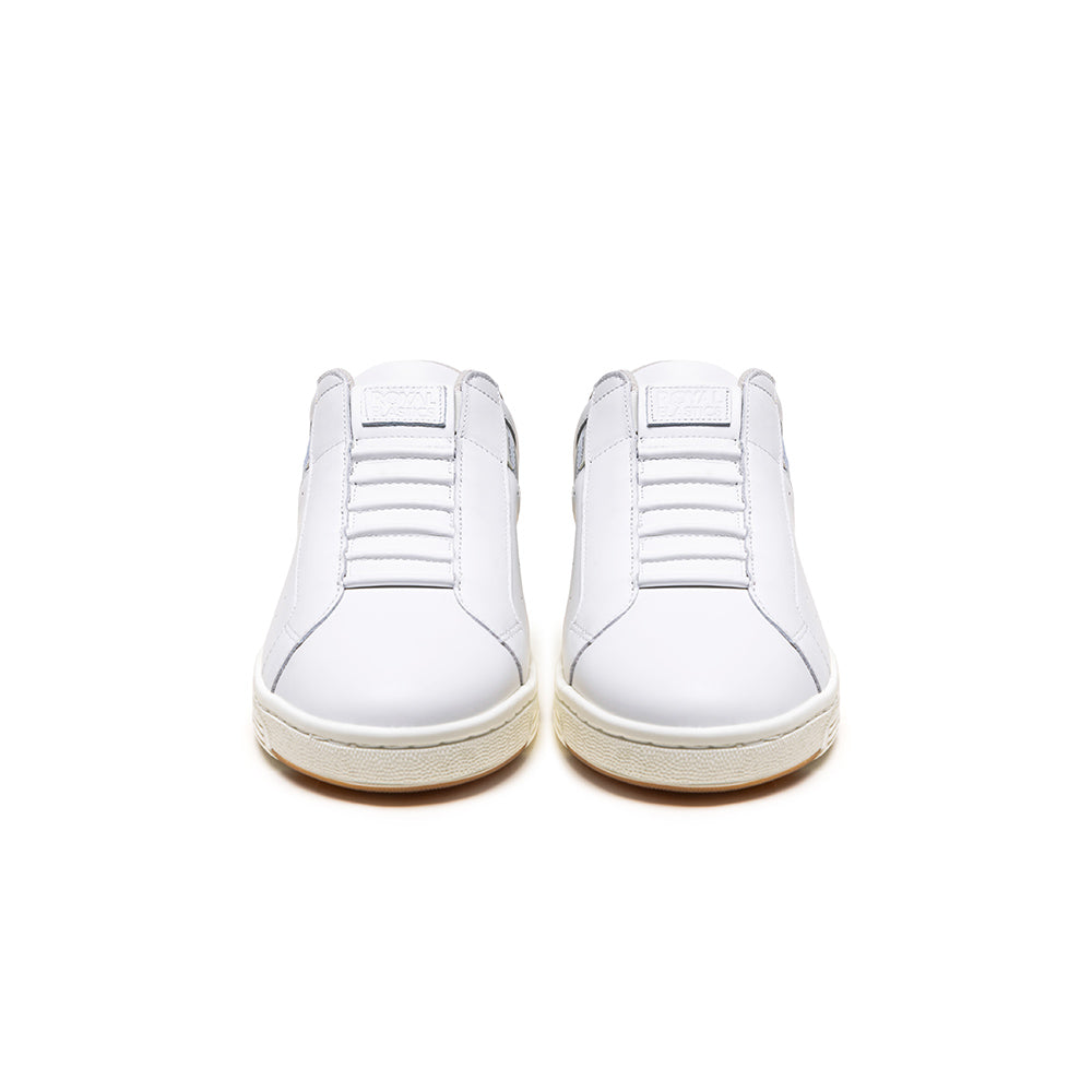 Icon OG メンズ レザースニーカー   白 青