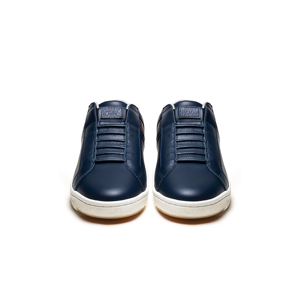 Icon OG メンズ レザースニーカー   黒紫 ブラウン