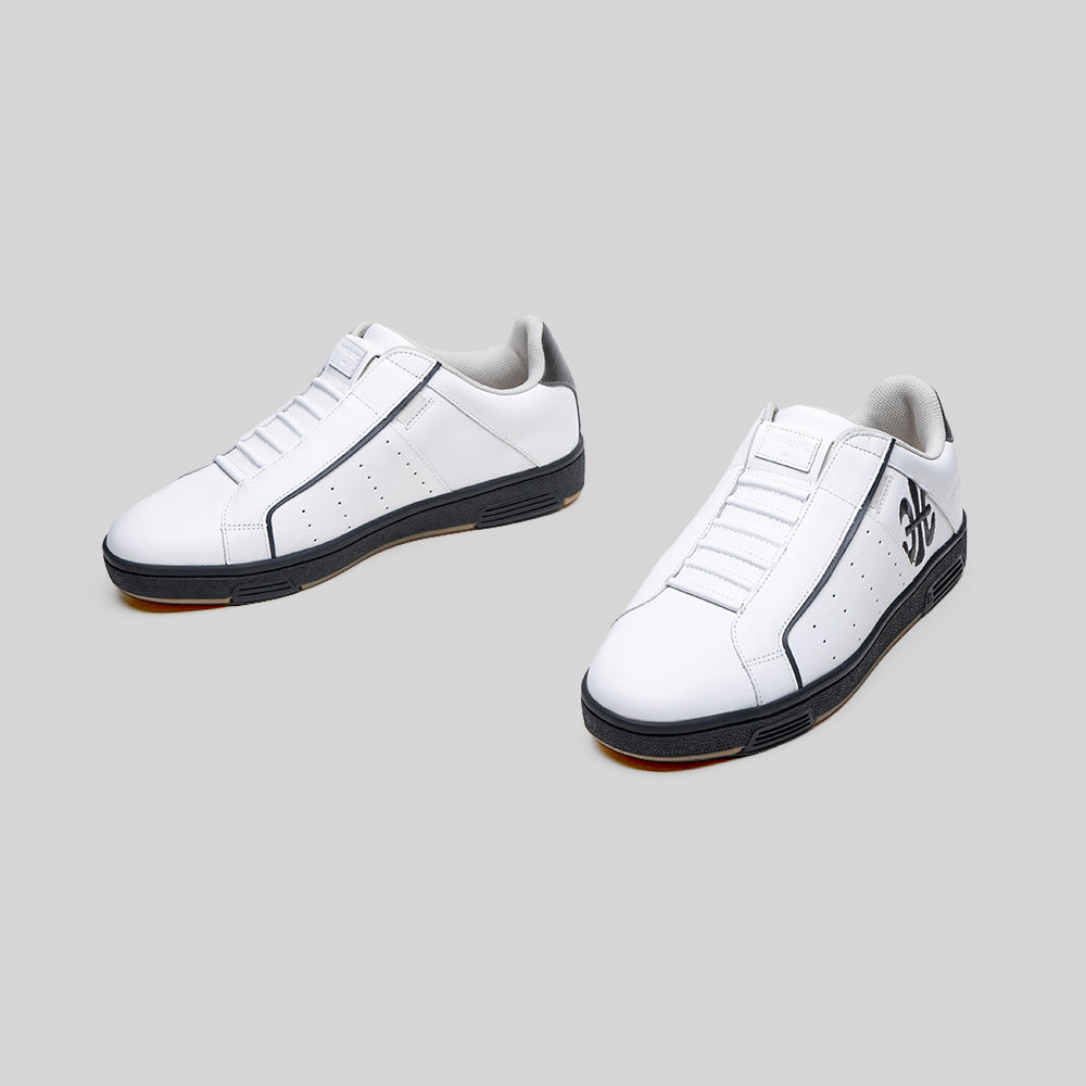 Icon OG メンズ レザースニーカー   白 黒-7