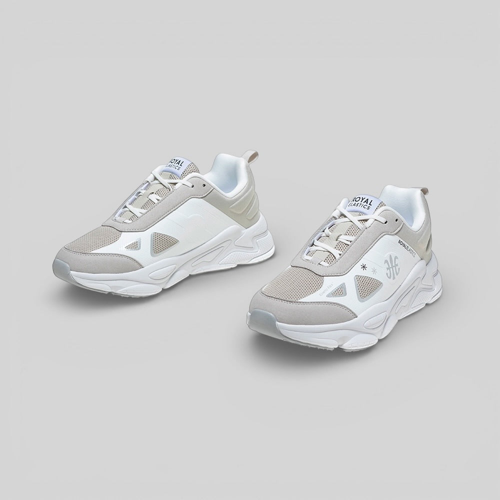 SKY (Star I) メンズ メッシュスニーカー 白 グレー – Royal Elastics
