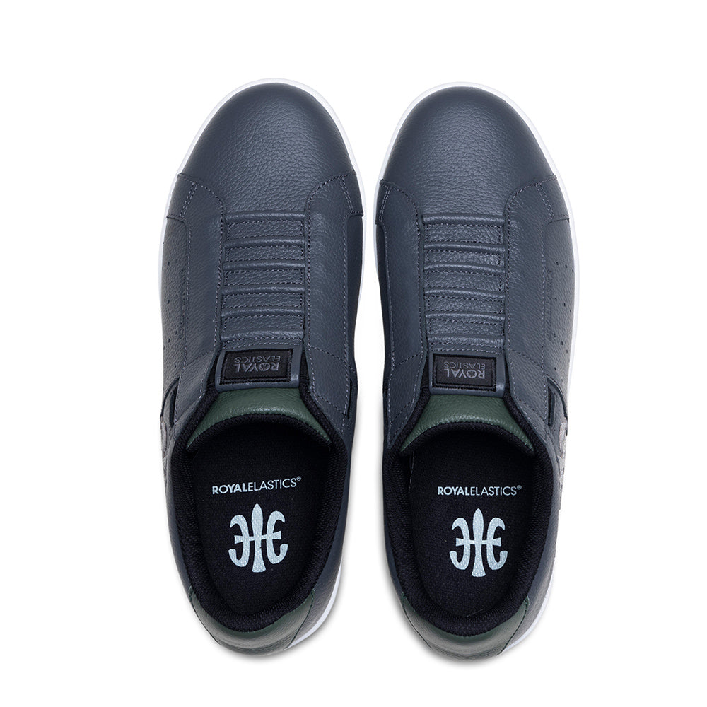 Icon OG メンズ レザースニーカー  グレー 緑