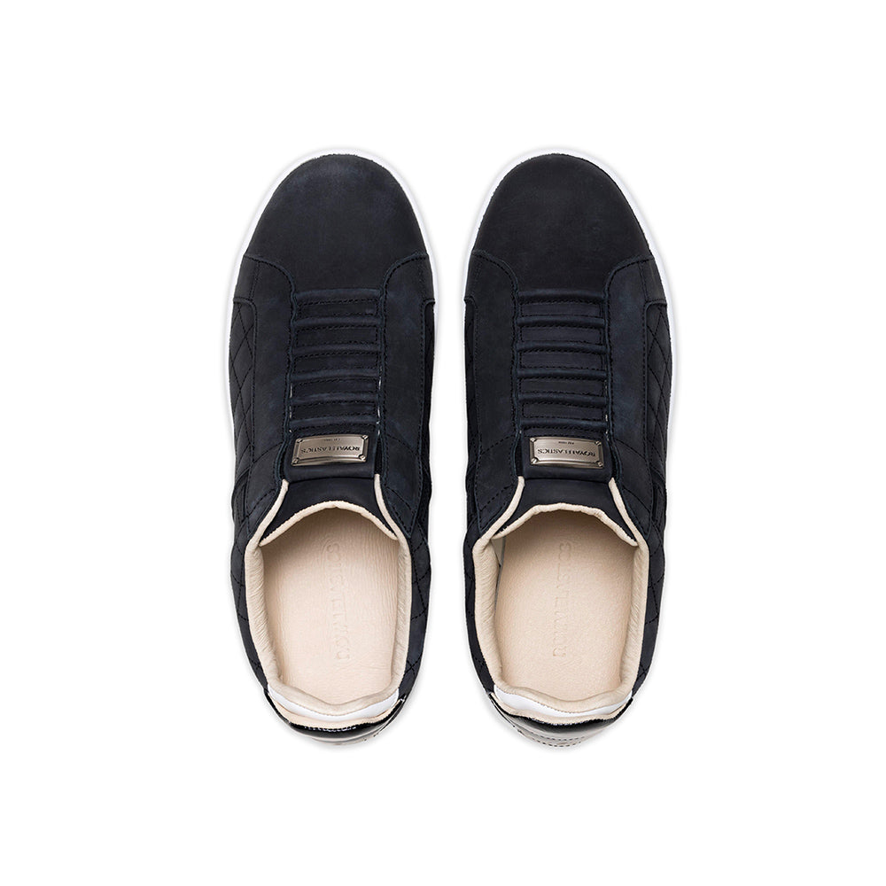 Icon Lux メンズ レザースニーカー 黒