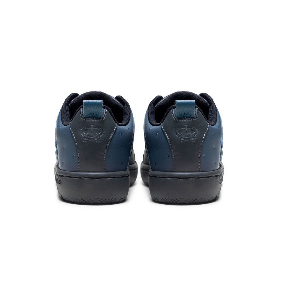 Icon2.0 メンズ レザースニーカー 黒 青 - Royal Elastics 公式