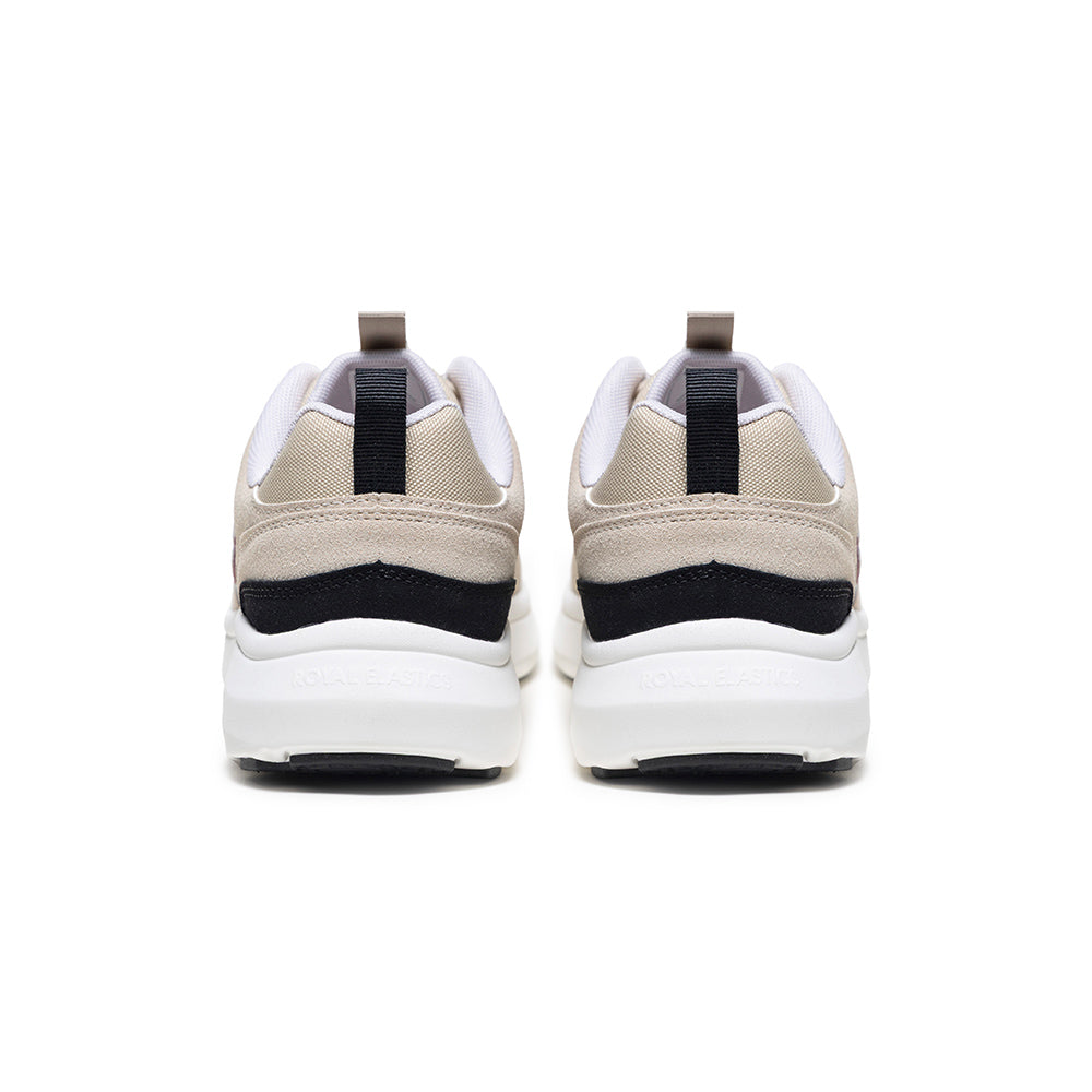 Riviera メンズ カジュアルスニーカー  カーキ 赤