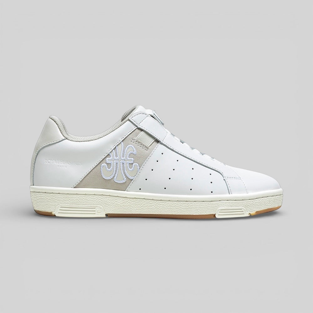 Icon OG レディース レザースニーカー 白 ベージュ
