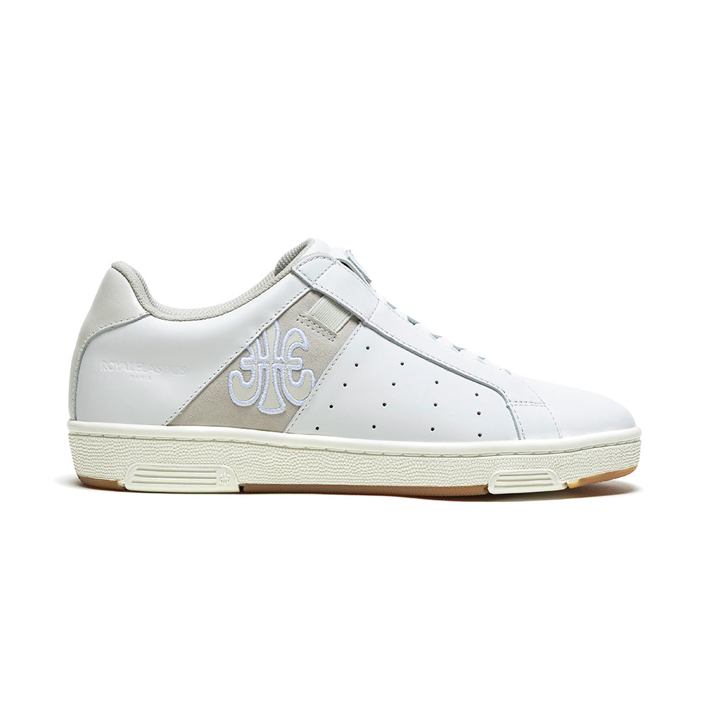 Icon OG レディース レザースニーカー 白 ベージュ