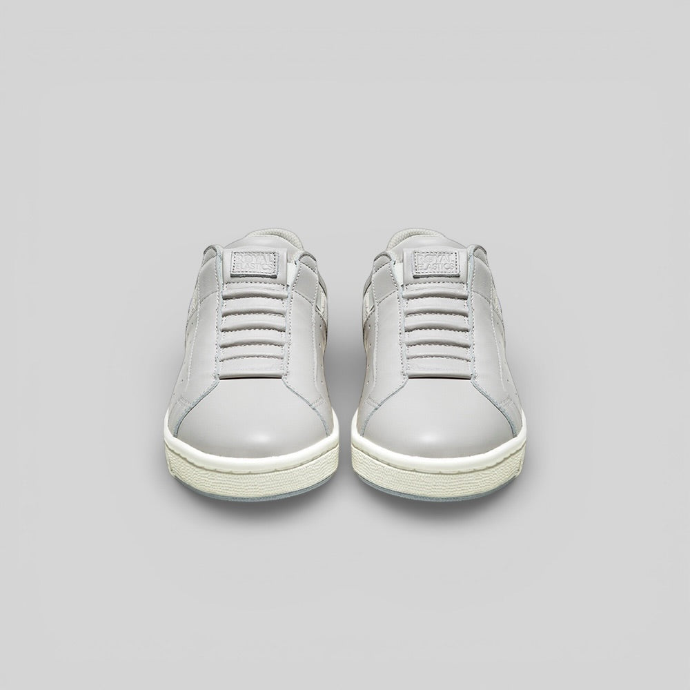 Icon OG レディース レザースニーカー グレー パープル