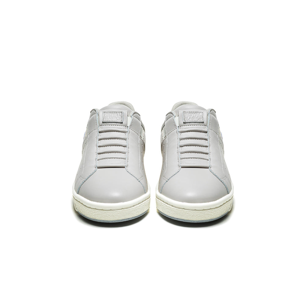 Icon OG レディース レザースニーカー グレー パープル