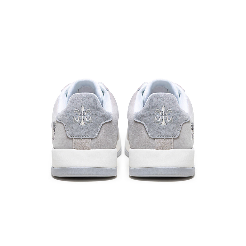 Icon Ultra Lux レディース レザースニーカー 白 グレー