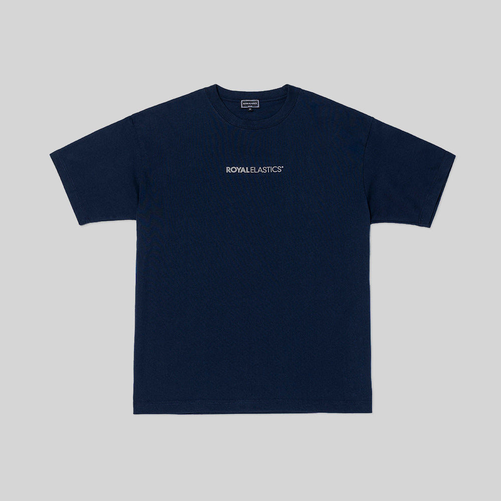 ロゴTシャツ 青 (Unisex)-1