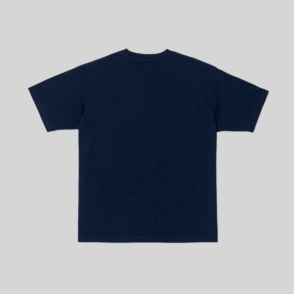 ロゴTシャツ 青 (Unisex)-2