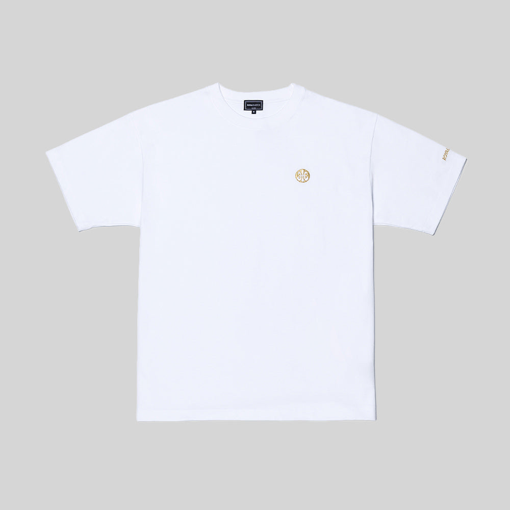 ロゴTシャツ 白 (Unisex)-1