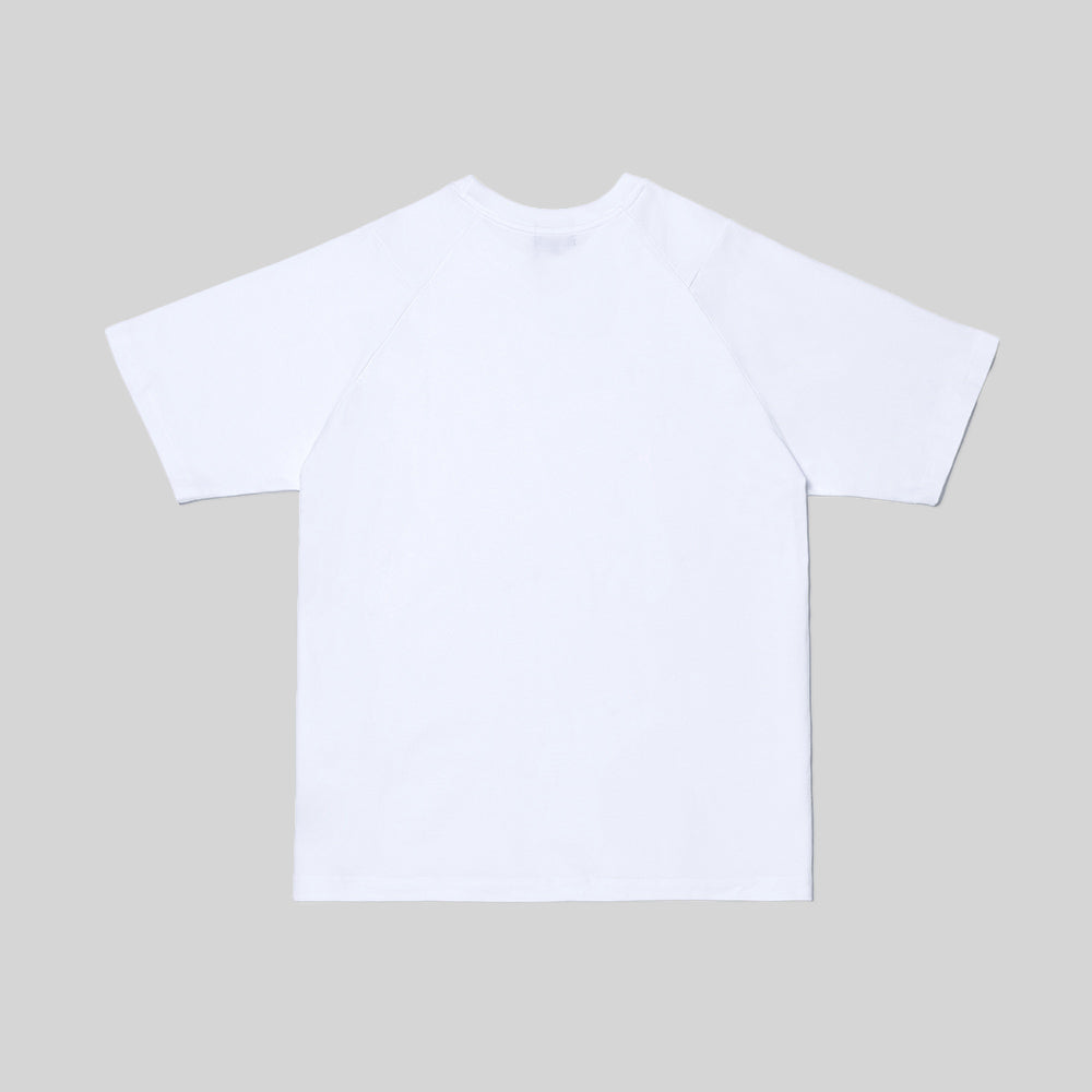 ロゴTシャツ 白 (Unisex)-3