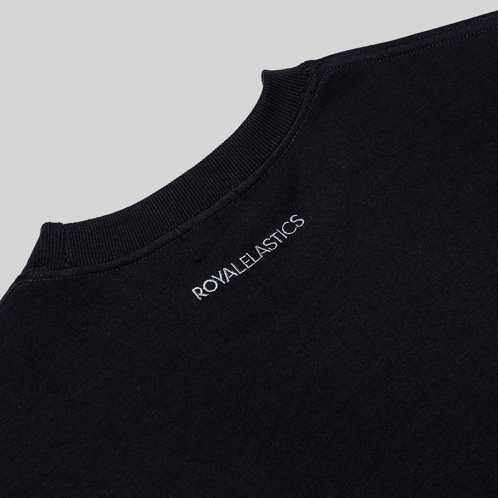 ロゴTシャツ 黒 (Unisex)-3