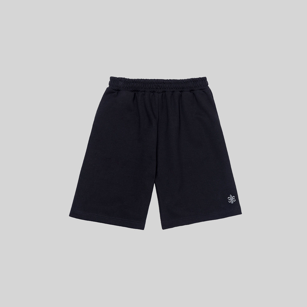 ショートパンツ 黒 (Unisex)-1