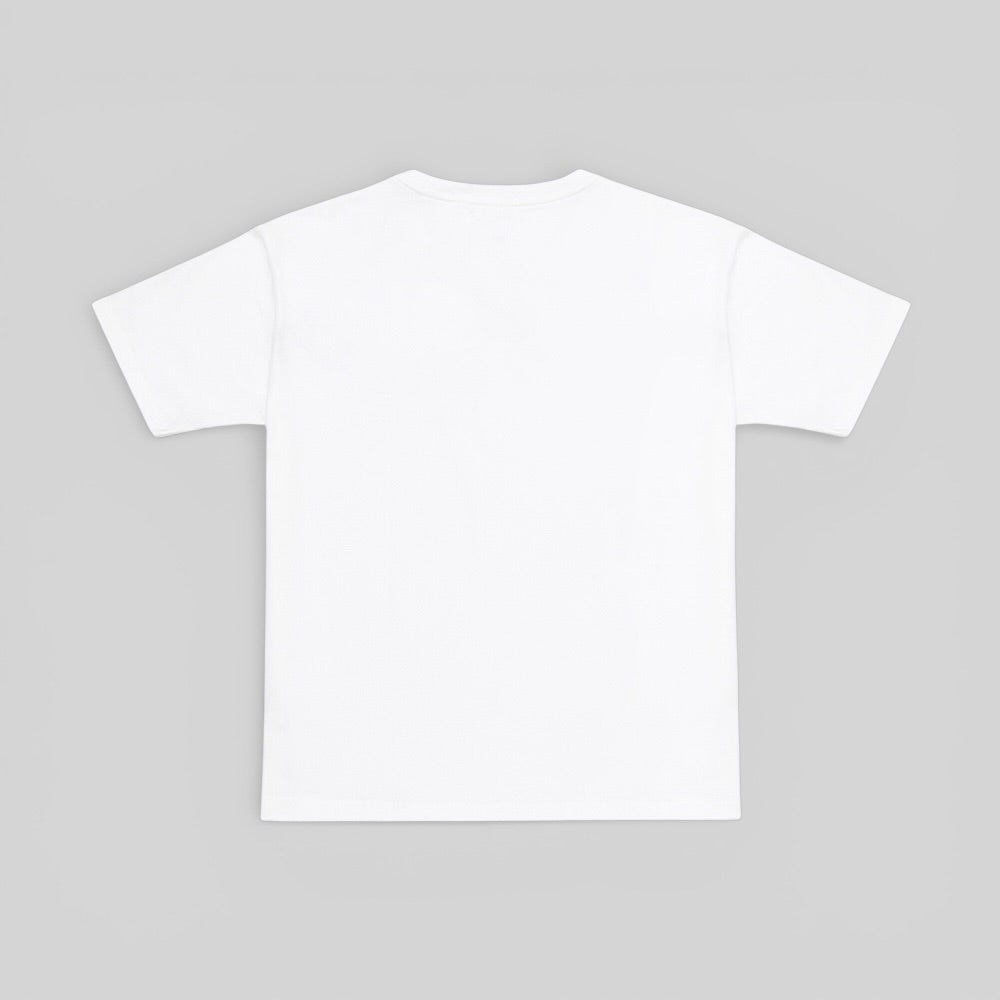 ルーズフィットロゴTシャツ 白 (Unisex)-2