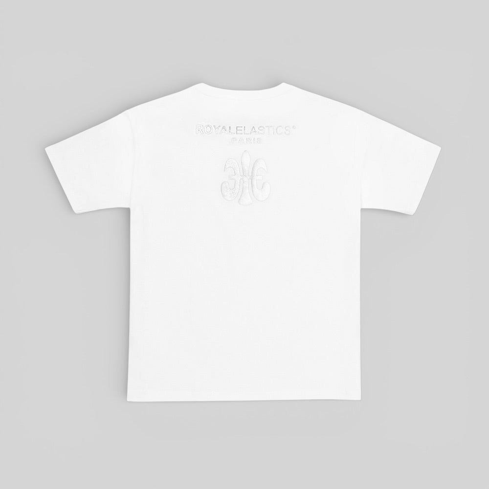 ルーズフィットロゴTシャツ 白 (Unisex)-2