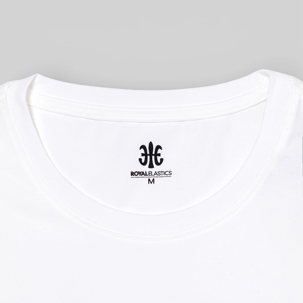 ルーズフィットロゴTシャツ 白 (Unisex)-5