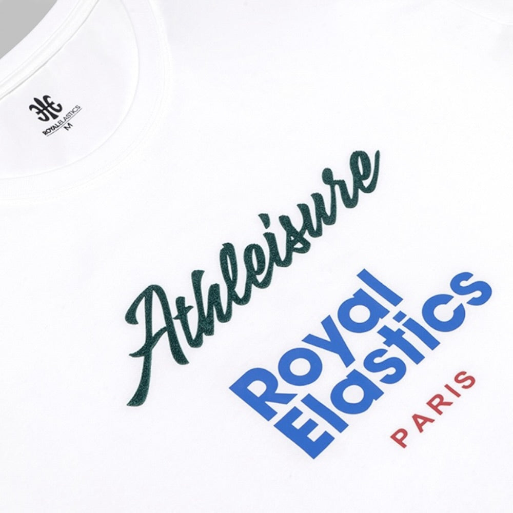 ルーズフィットロゴTシャツ 白 (Unisex)-3