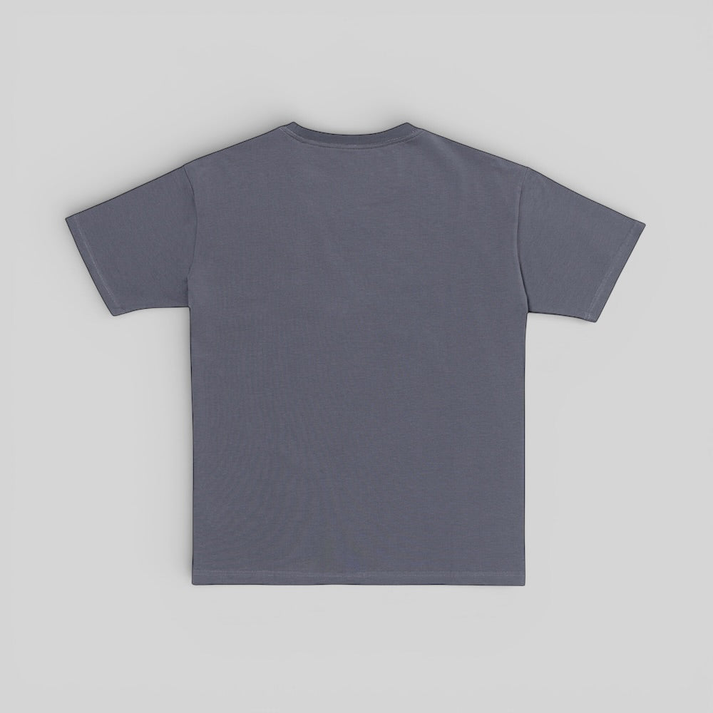 ルーズフィットロゴTシャツ グレー (Unisex)-2