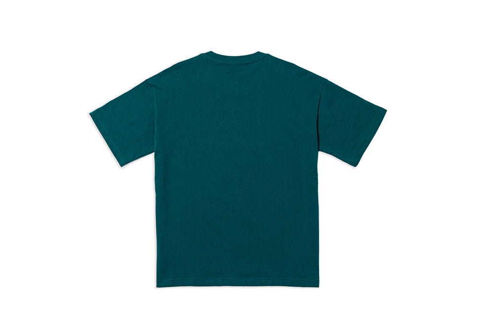 ルーズフィットロゴTシャツ 緑 (Unisex)