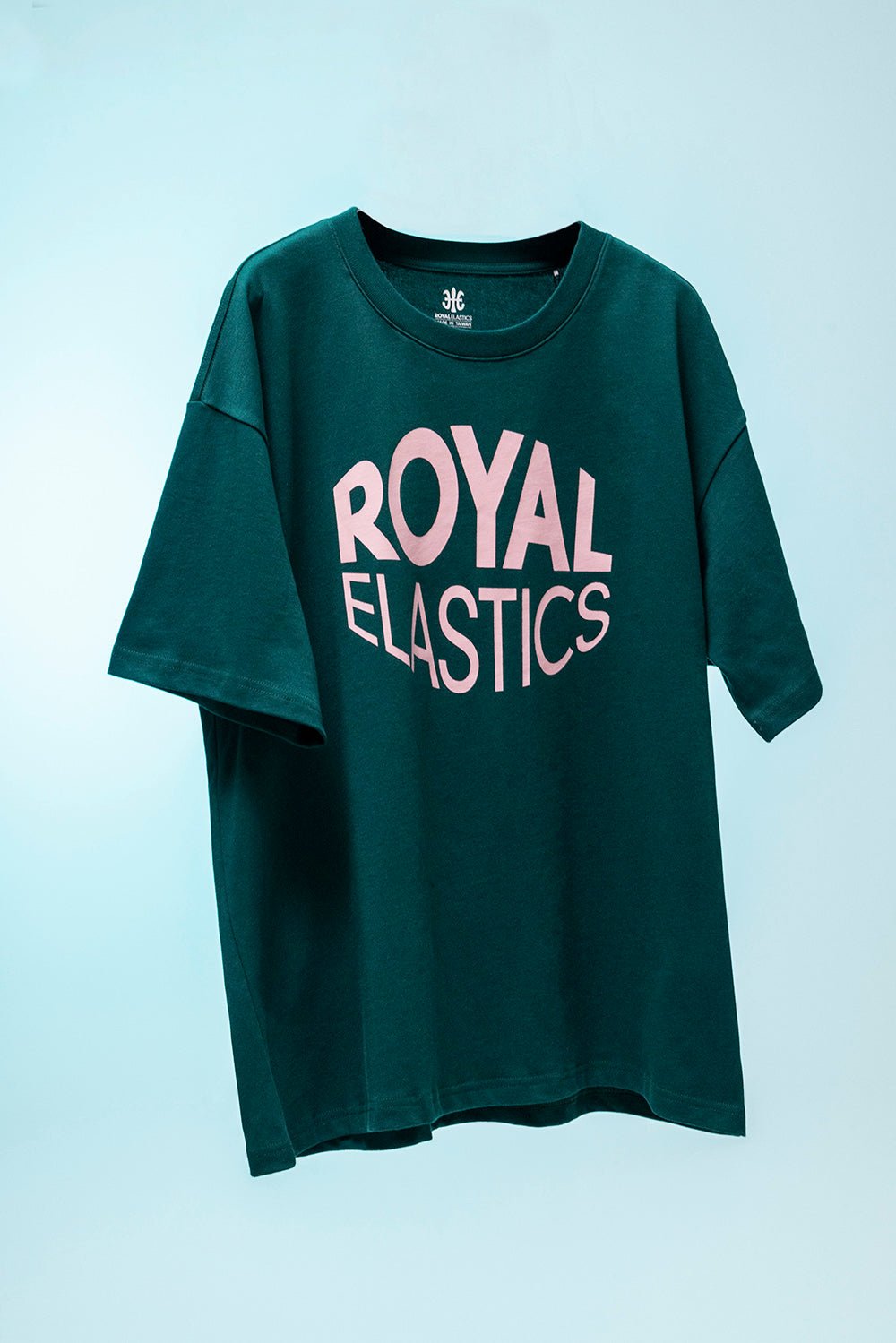 ルーズフィットロゴTシャツ 緑 (Unisex)