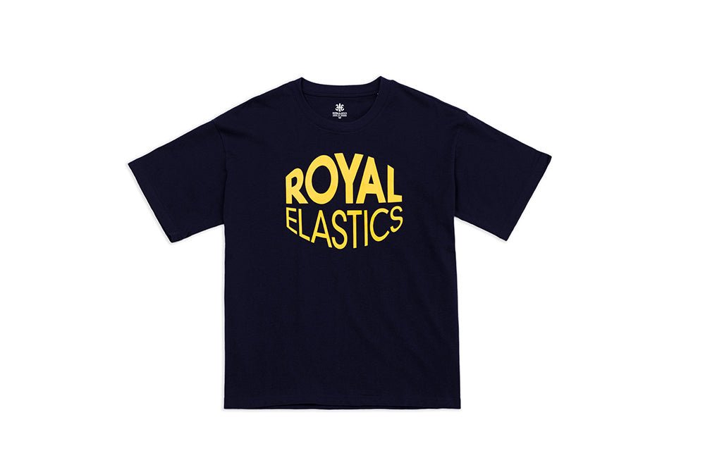 ルーズフィットロゴTシャツ ナビーブルー (Unisex)
