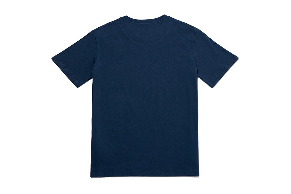 ロゴTシャツ 青 (Unisex)