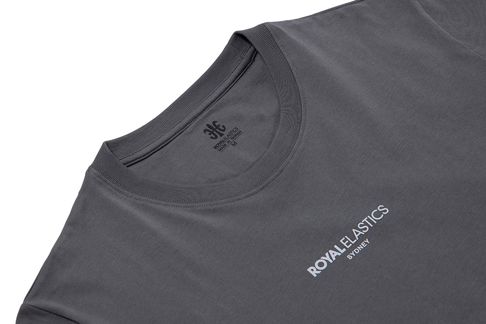 ロゴTシャツ グレー (Unisex)