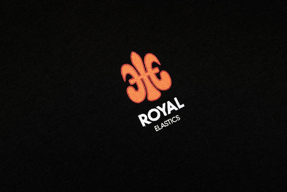 ロゴTシャツ 黒 (Unisex) - Royal Elastics 公式オンラインショップ