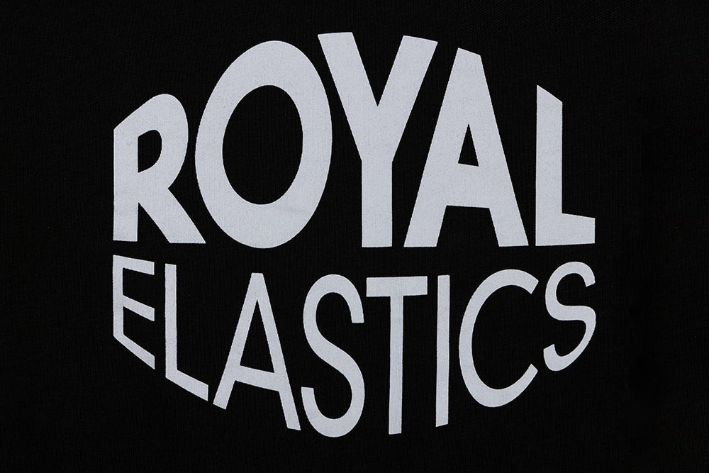 ルーズフィットロゴTシャツ 黒 (Unisex) - Royal Elastics 公式オンラインショップ