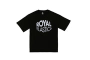 ルーズフィットロゴTシャツ 黒 (Unisex) - Royal Elastics 公式オンラインショップ
