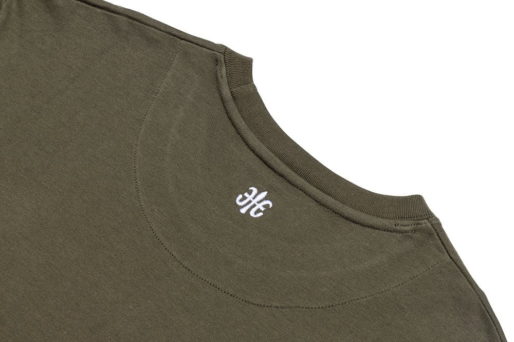ロングスリーブロゴTシャツ アーミーグリーン (Unisex) - Royal Elastics 公式オンラインショップ