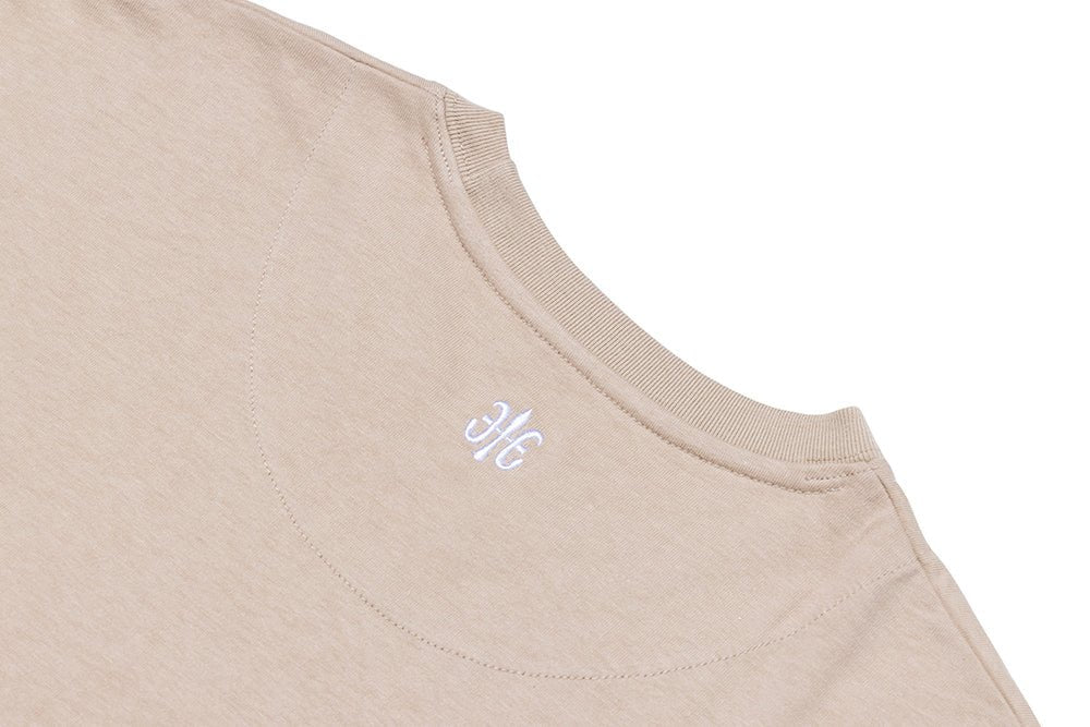 ロングスリーブロゴTシャツ カーキ (Unisex)