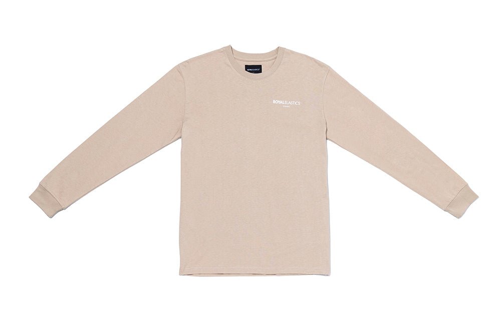 ロングスリーブロゴTシャツ カーキ (Unisex)