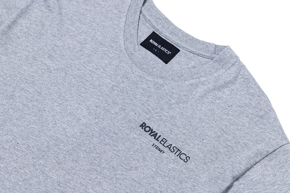 ロングスリーブロゴTシャツ グレー (Unisex)